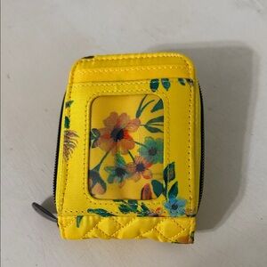 Lug Yellow Floral Wallet